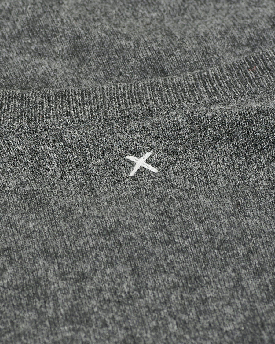 Herre | Gensere | People's Republic of Cashmere | Cashmere Roundneck Heather Grey
