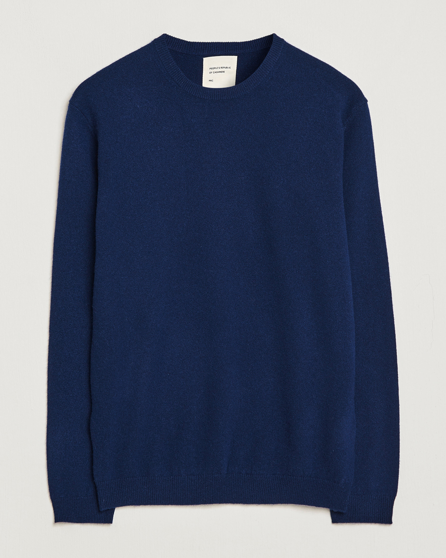 Herre | Gensere | People's Republic of Cashmere | Cashmere Roundneck Navy