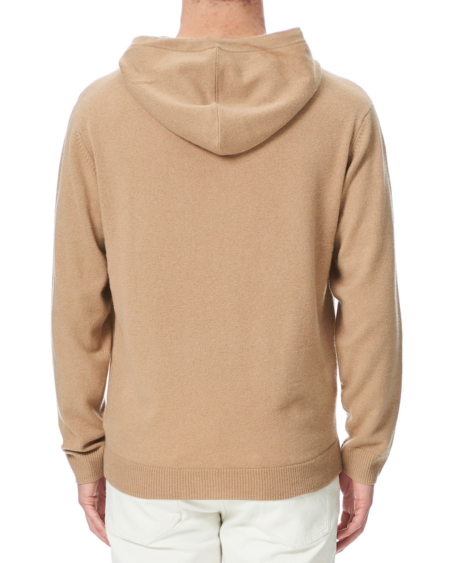 Herre | Gensere | People's Republic of Cashmere | Cashmere Hoodie Camel