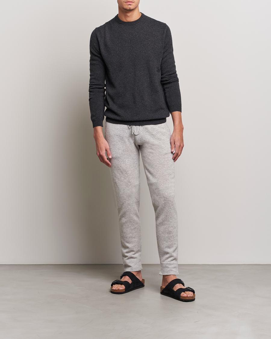 Herre | Bukser | People's Republic of Cashmere | Cashmere Sweatpants Ash Grey