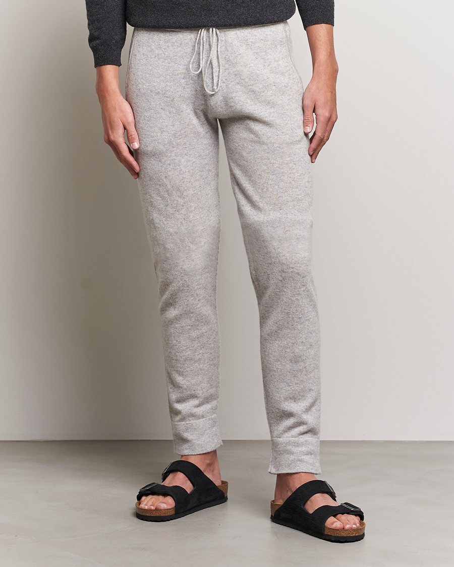 Herre | Bukser | People's Republic of Cashmere | Cashmere Sweatpants Ash Grey