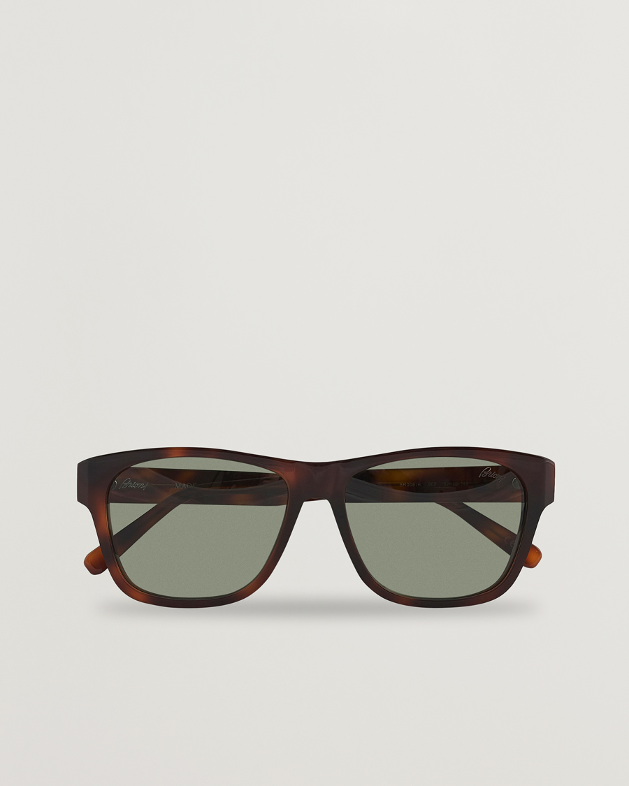 Herre | Solbriller | Brioni | BR0081S Sunglasses Havana/Green
