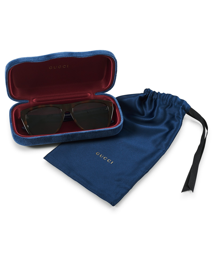 Herre | Gucci GG0926S Sunglasses Havana/Blue | Gucci | GG0926S Sunglasses Havana/Blue