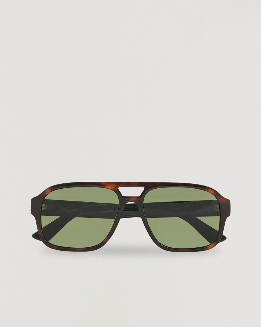 Herre | Gucci GG0925S Sunglasses Havana/Green | Gucci | GG0925S Sunglasses Havana/Green
