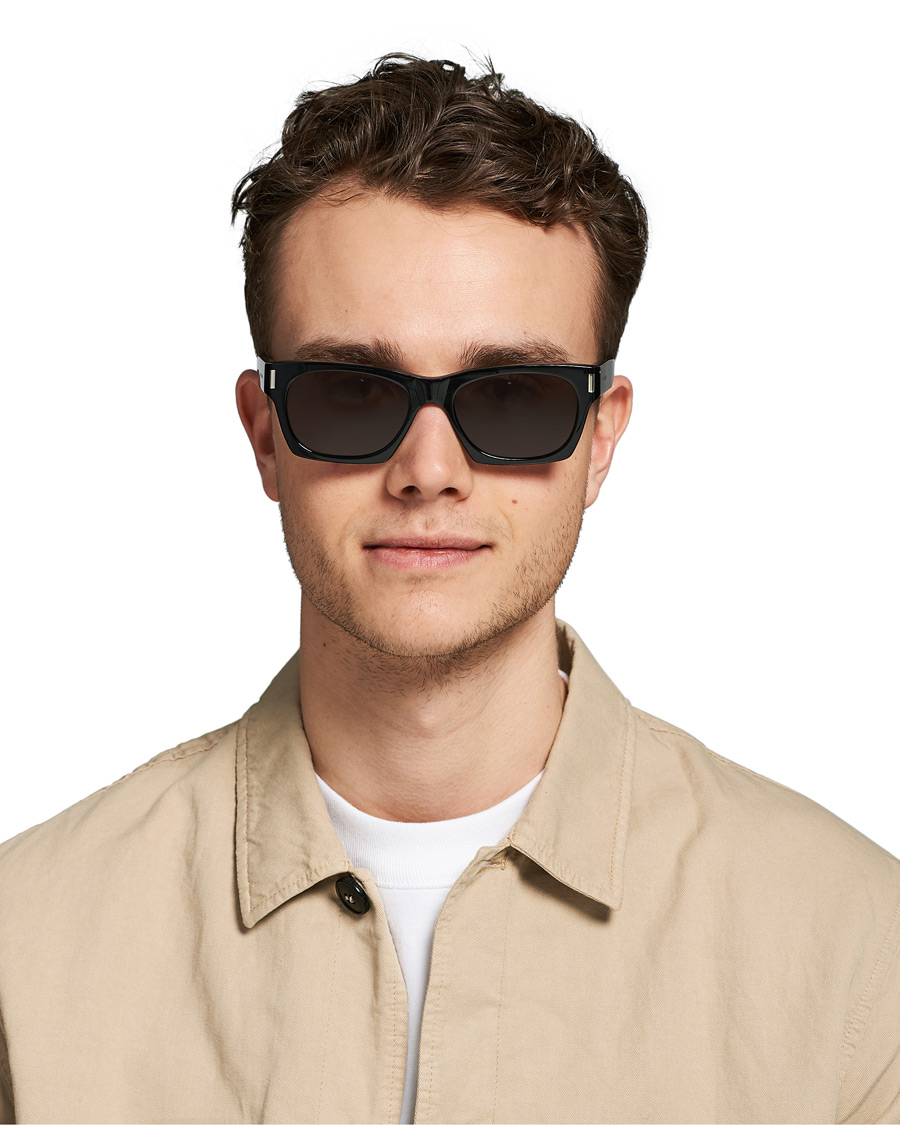 Herre | Saint Laurent SL 402 Sunglasses Black | Saint Laurent | SL 402 Sunglasses Black
