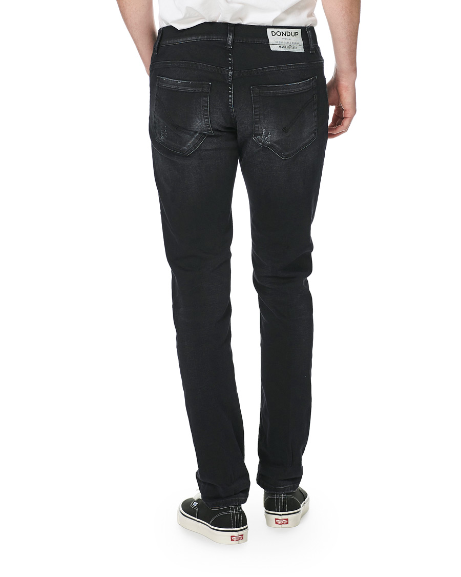 Herre | Jeans | Dondup | George Jeans Destroyed Black