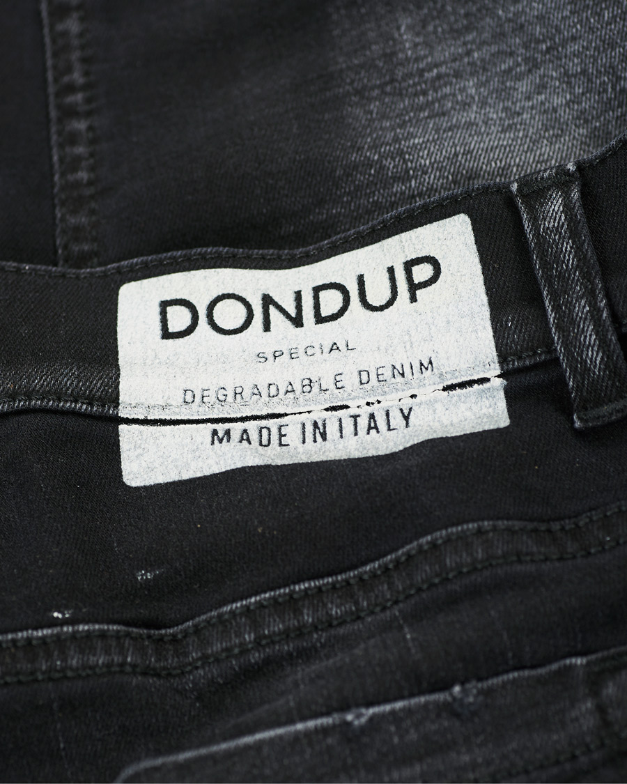 Herre | Jeans | Dondup | George Jeans Destroyed Black