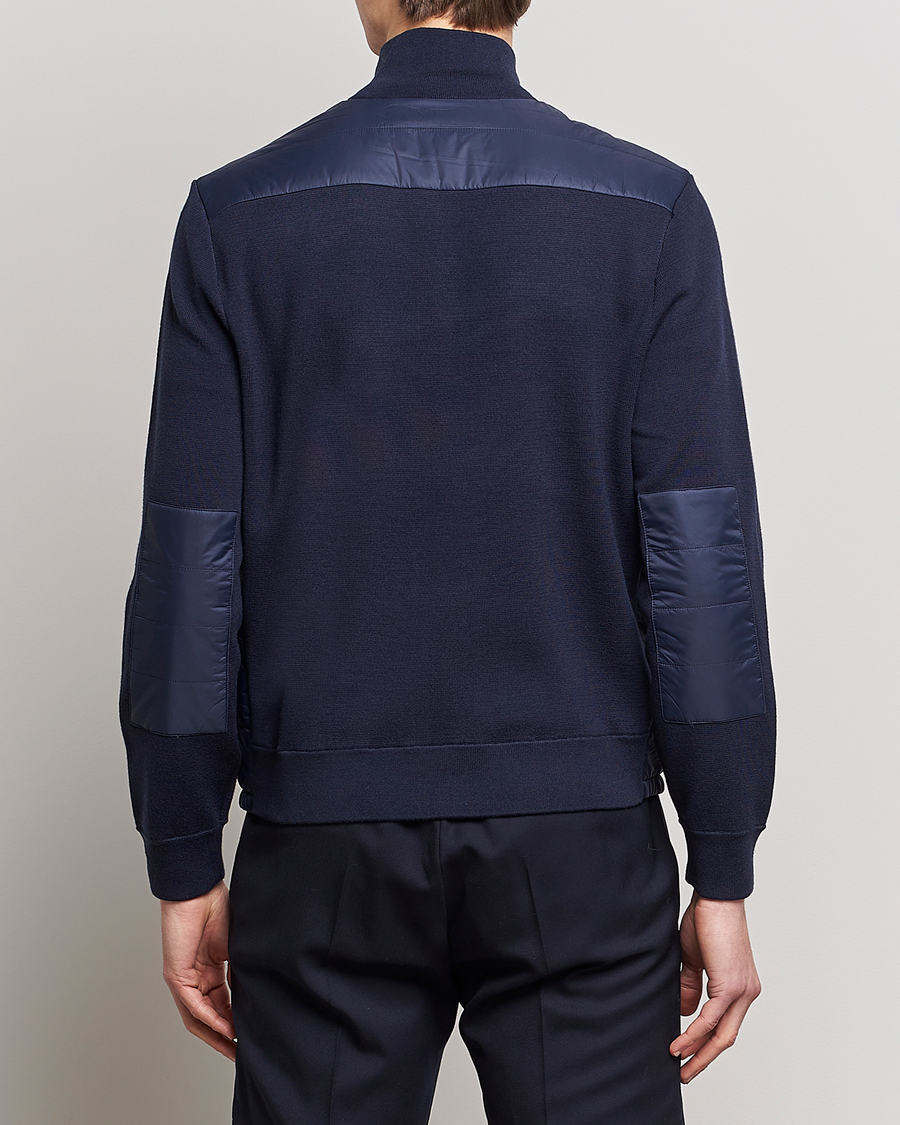 Herre | Jakker | Ralph Lauren Purple Label | Hybrid Zip Jacket Navy