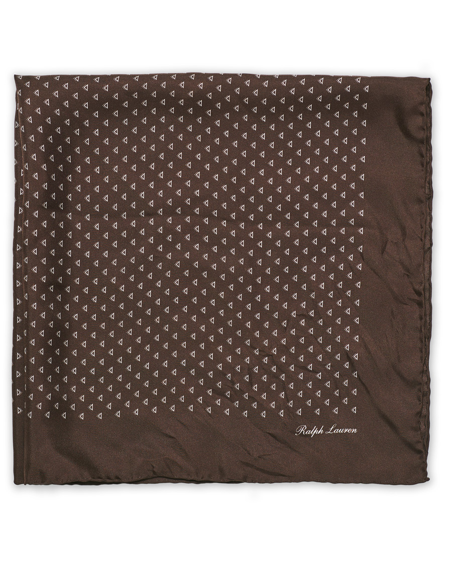 Herre | Ralph Lauren Purple Label Dotted Scarf Brown | Ralph Lauren Purple Label | Dotted Scarf Brown