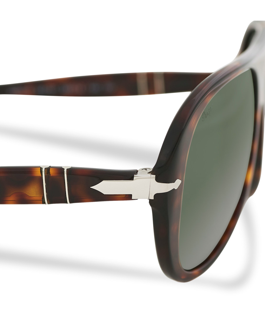Herre | Persol PO3260S Sunglasses Havana/Green | Persol | PO3260S Sunglasses Havana/Green