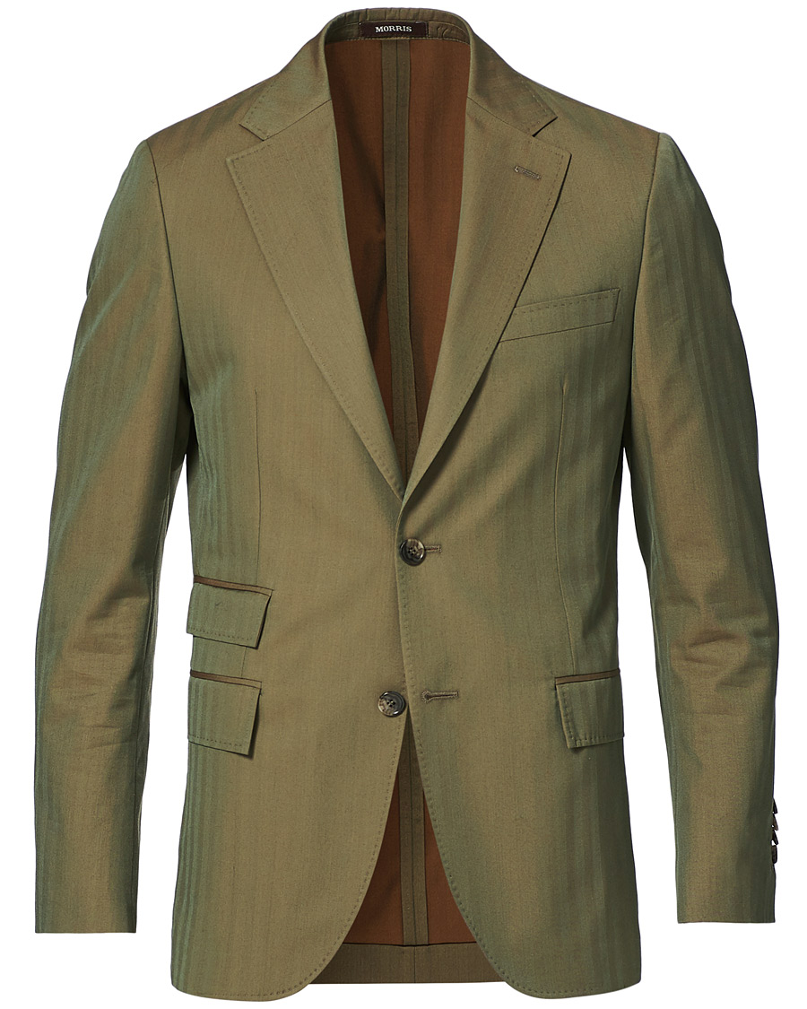Herre | Dressjakker | Morris Heritage | Havana Solaro Suit Blazer Olive