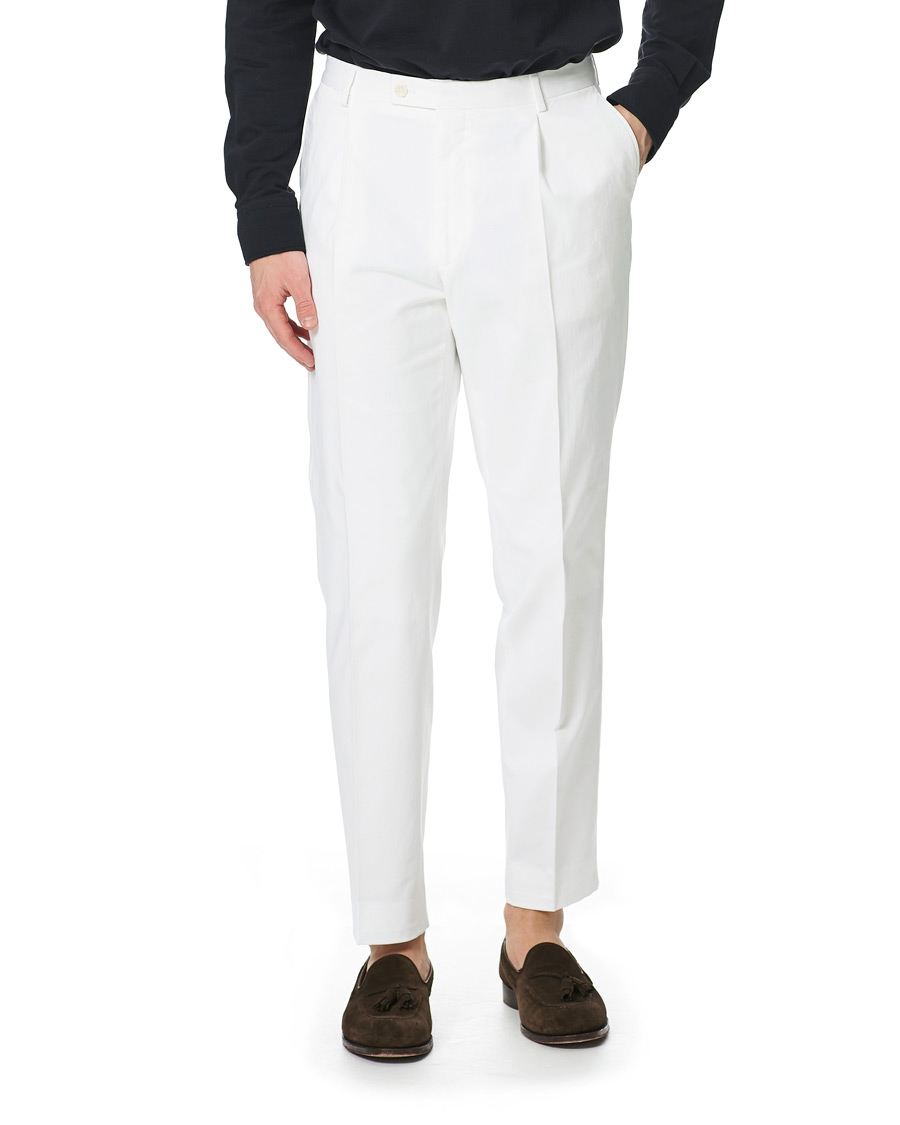 Herre | Bukser | Morris Heritage | Philip Twill Trousers White