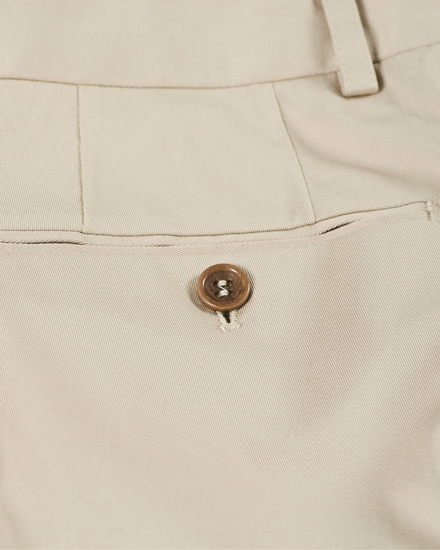 Herre | Bukser | Morris Heritage | Philip Cotton Twill Trousers Khaki