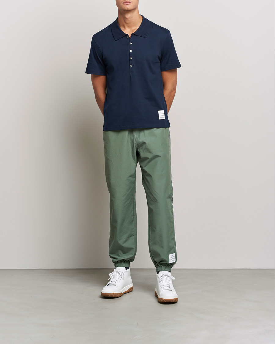 Herre | Contemporary Creators | Thom Browne | Relaxed Fit Polo Navy