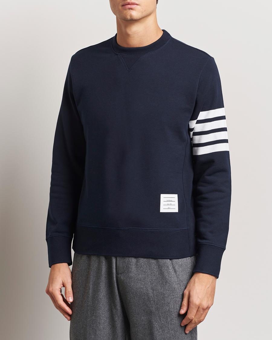 Herre | Gensere | Thom Browne | 4 Bar Sweatshirt Navy