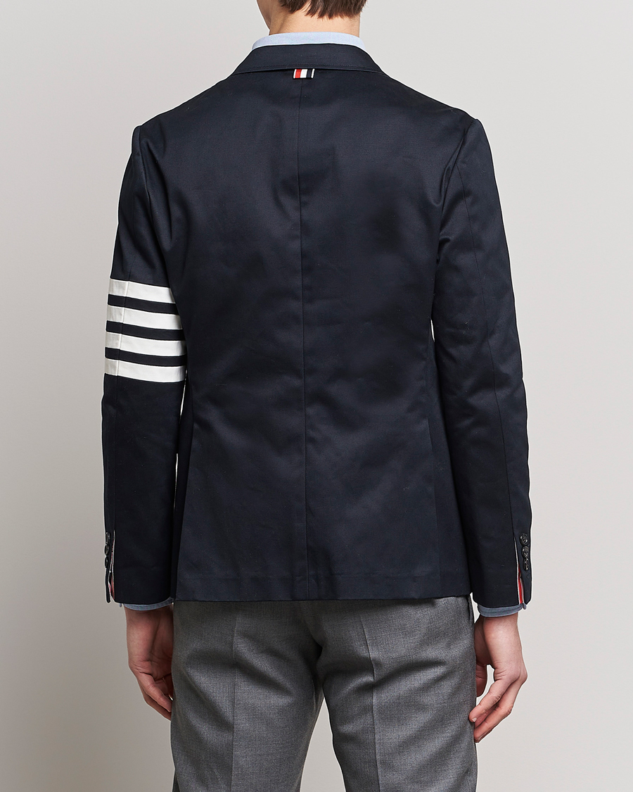 Herre | Dressjakker | Thom Browne | Unconstructed Cotton Blazer Navy