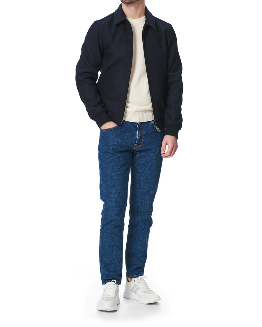 Herre | Bally Bison Running Sneaker White Calf | Bally | Bison Running Sneaker White Calf