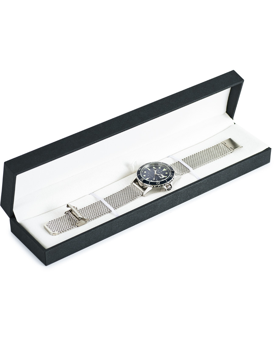 Herre | Timex Navi XL Automatic 41mm Steel/Blue Dial | Timex | Navi XL Automatic 41mm Steel/Blue Dial