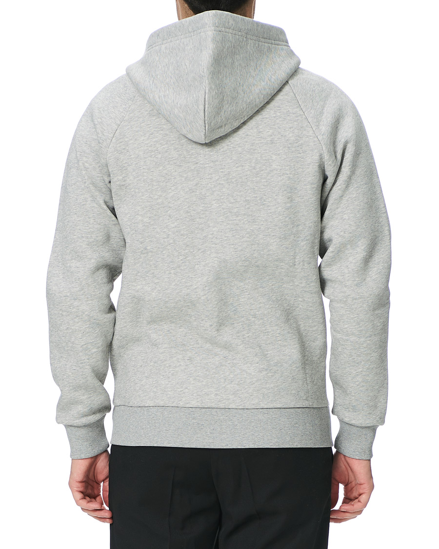 Herre | Gensere | Peak Performance | Original Logo Full Zip Hoodie Grey Melange