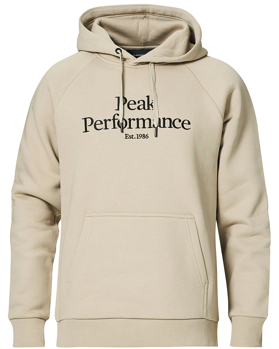 peak performance hoodie beige