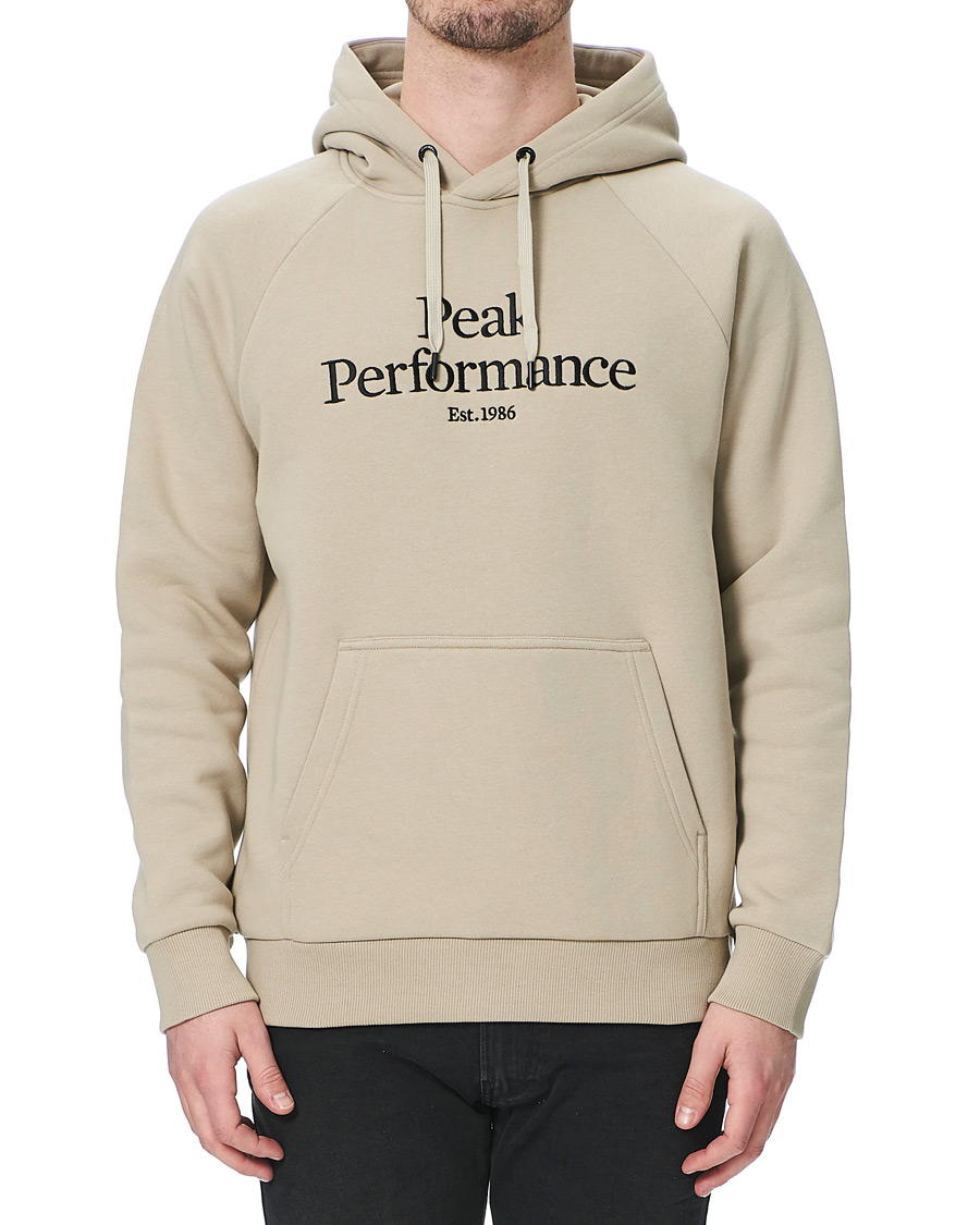 peak performance hoodie beige