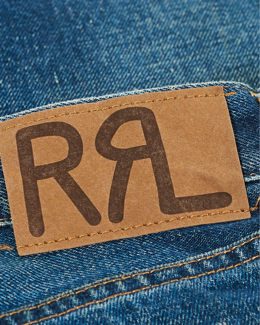 Herre | Jeans | RRL | Low Straight 5-Pocket Japanese Denim Railey Wash