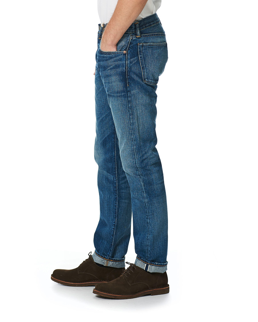 Herre | Jeans | RRL | Slim Fit Selvedge Denim Hillsview Wash