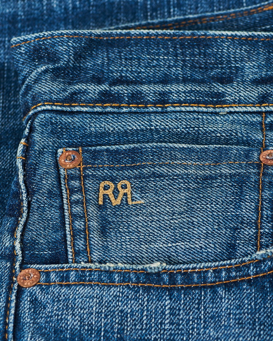 Herre | Jeans | RRL | Slim Fit Selvedge Denim Hillsview Wash