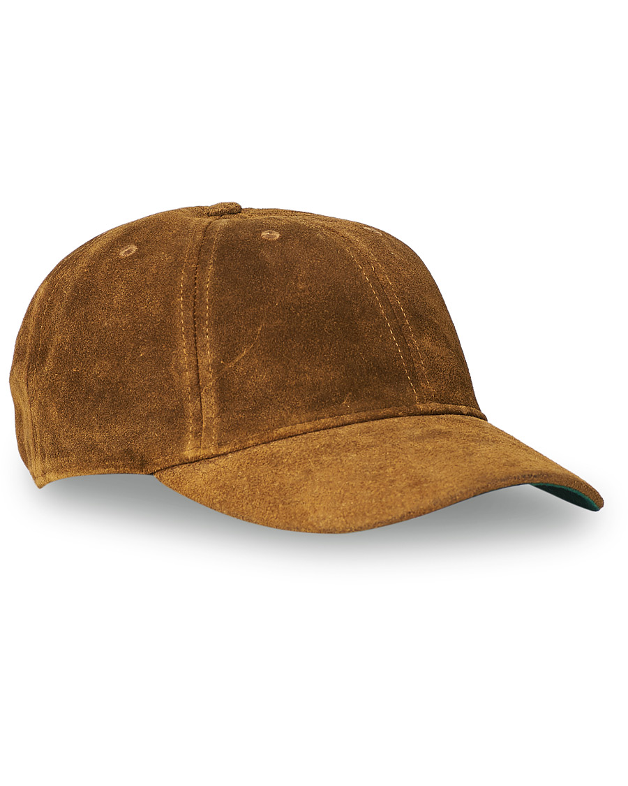 Herre | RRL Rough Out Ball Cap Tan | RRL | Rough Out Ball Cap Tan