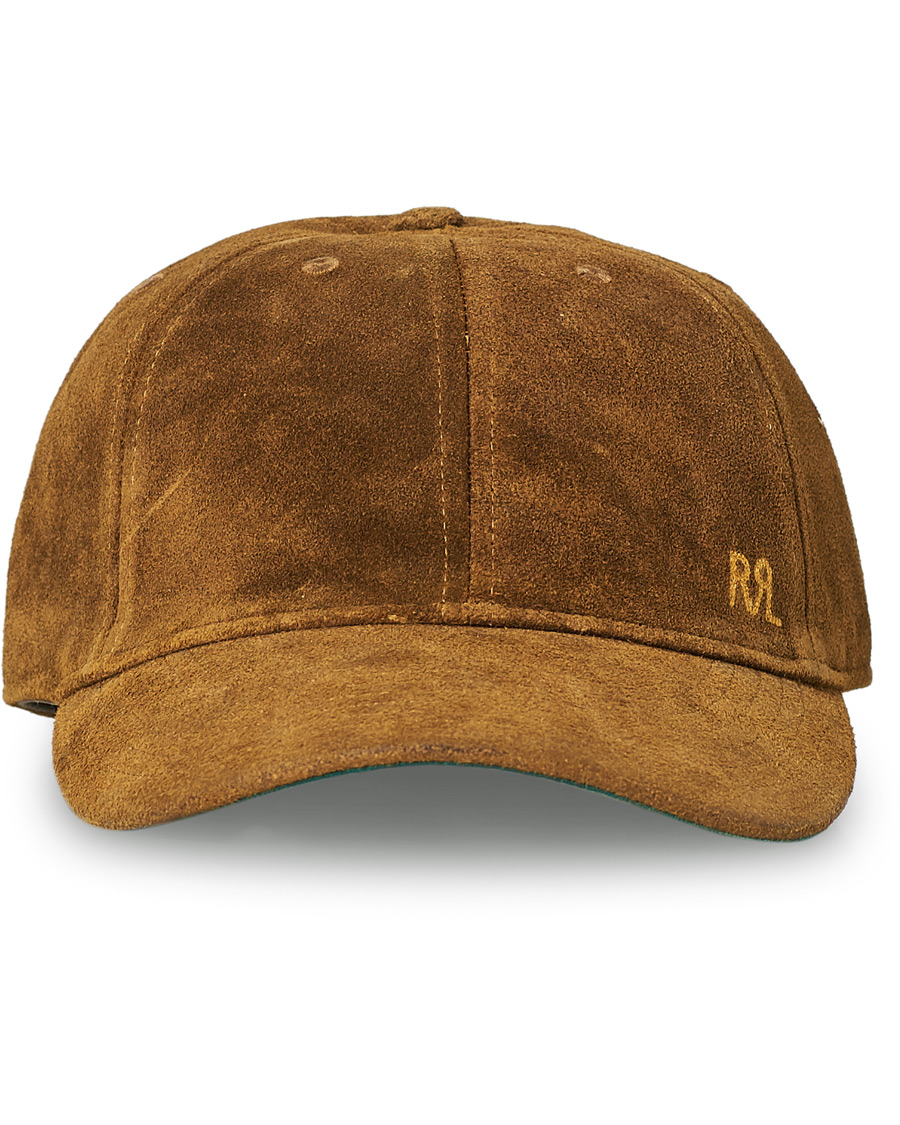 Herre | RRL Rough Out Ball Cap Tan | RRL | Rough Out Ball Cap Tan