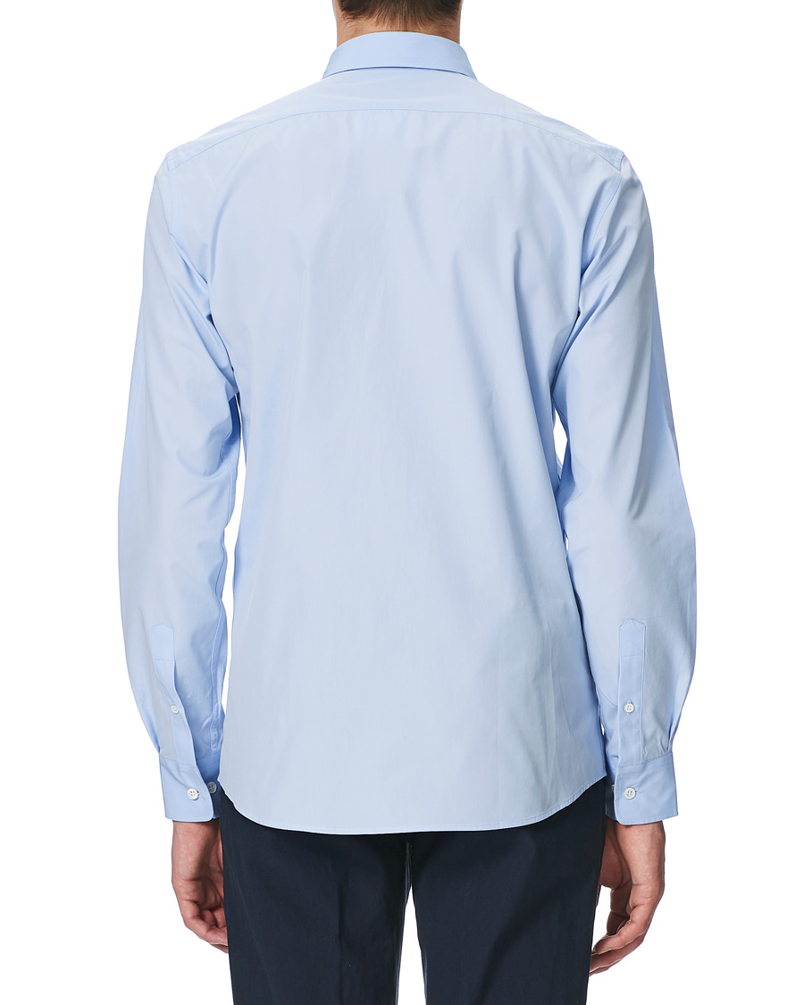 Herre | Skjorter | Maison Kitsuné | Fox Head Oxford Shirt Light Blue