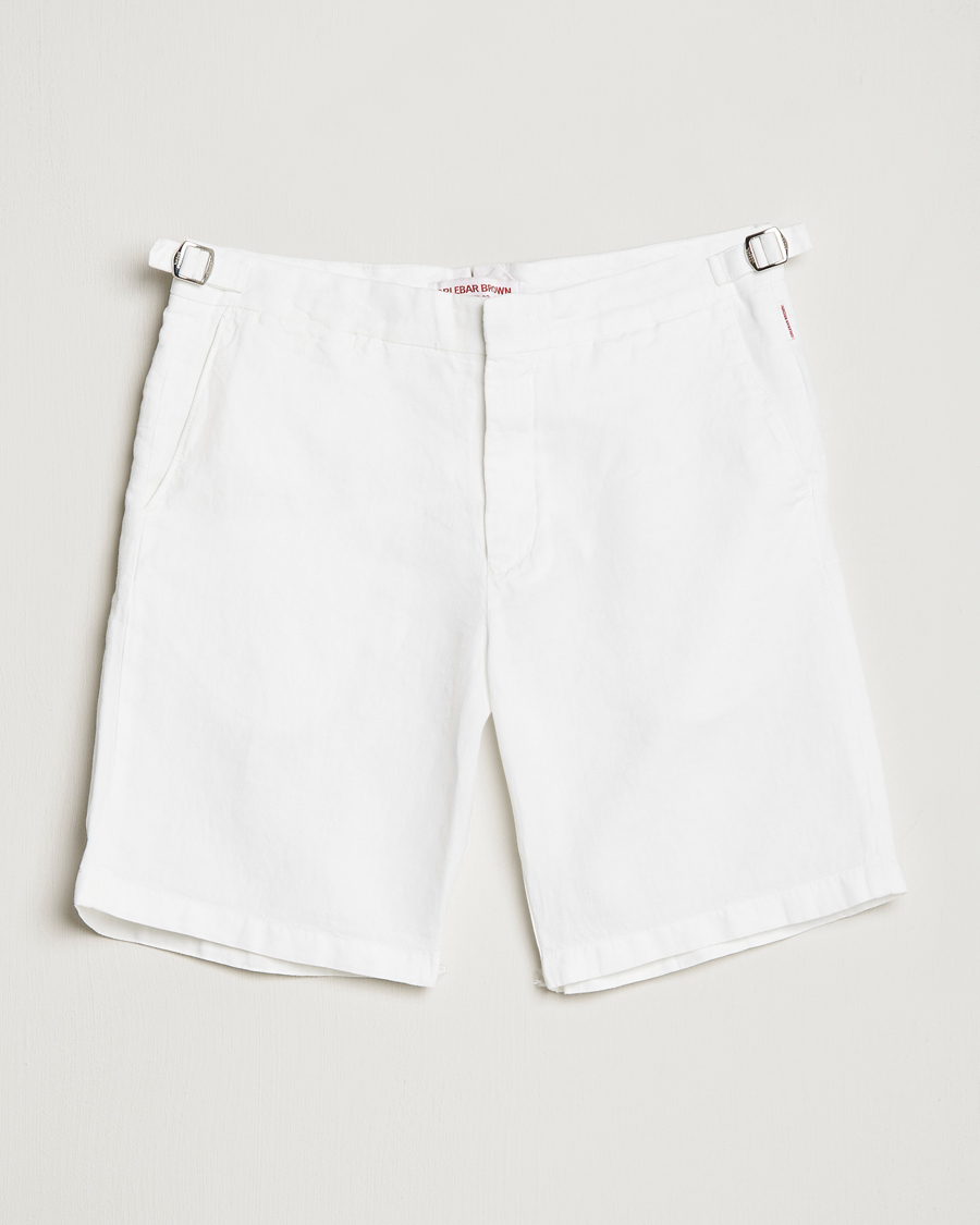 Herre | Shorts | Orlebar Brown | Norwich Linen Shorts White
