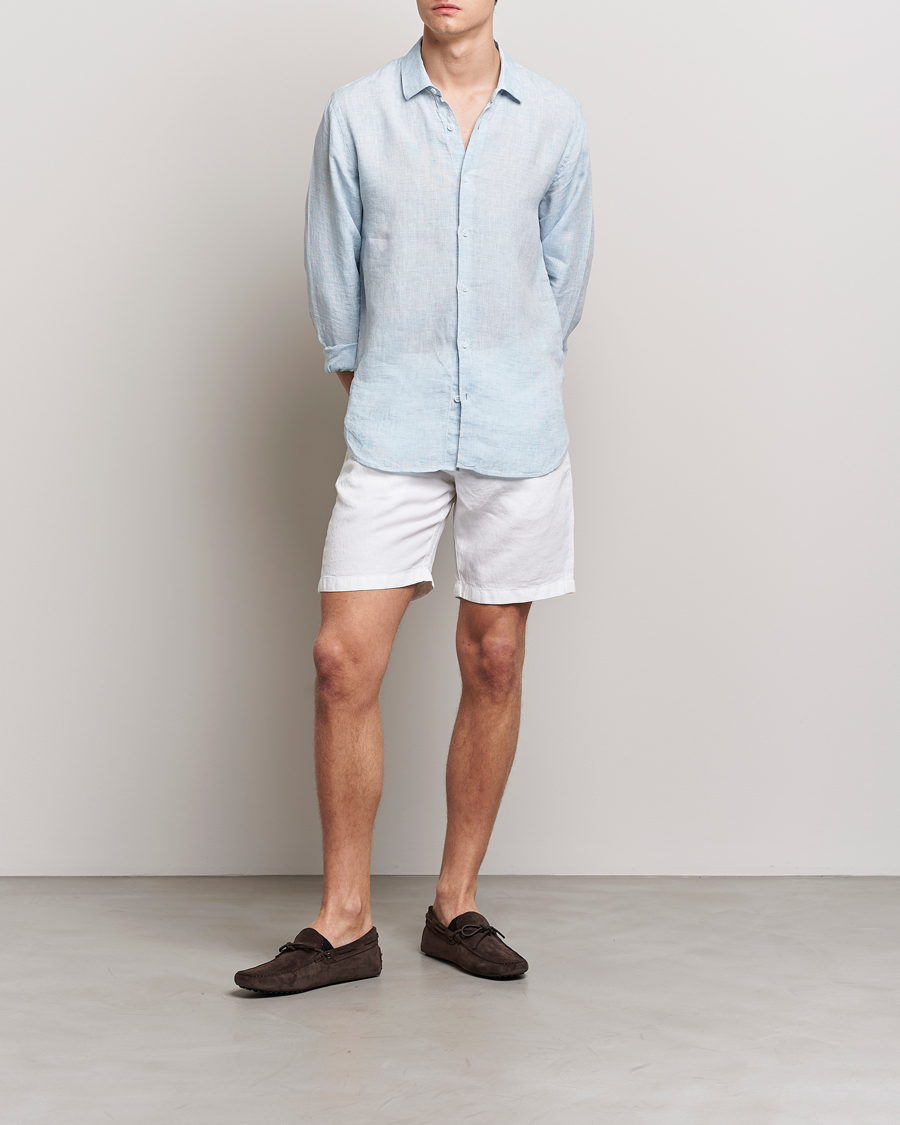 Herre | Shorts | Orlebar Brown | Norwich Linen Shorts White
