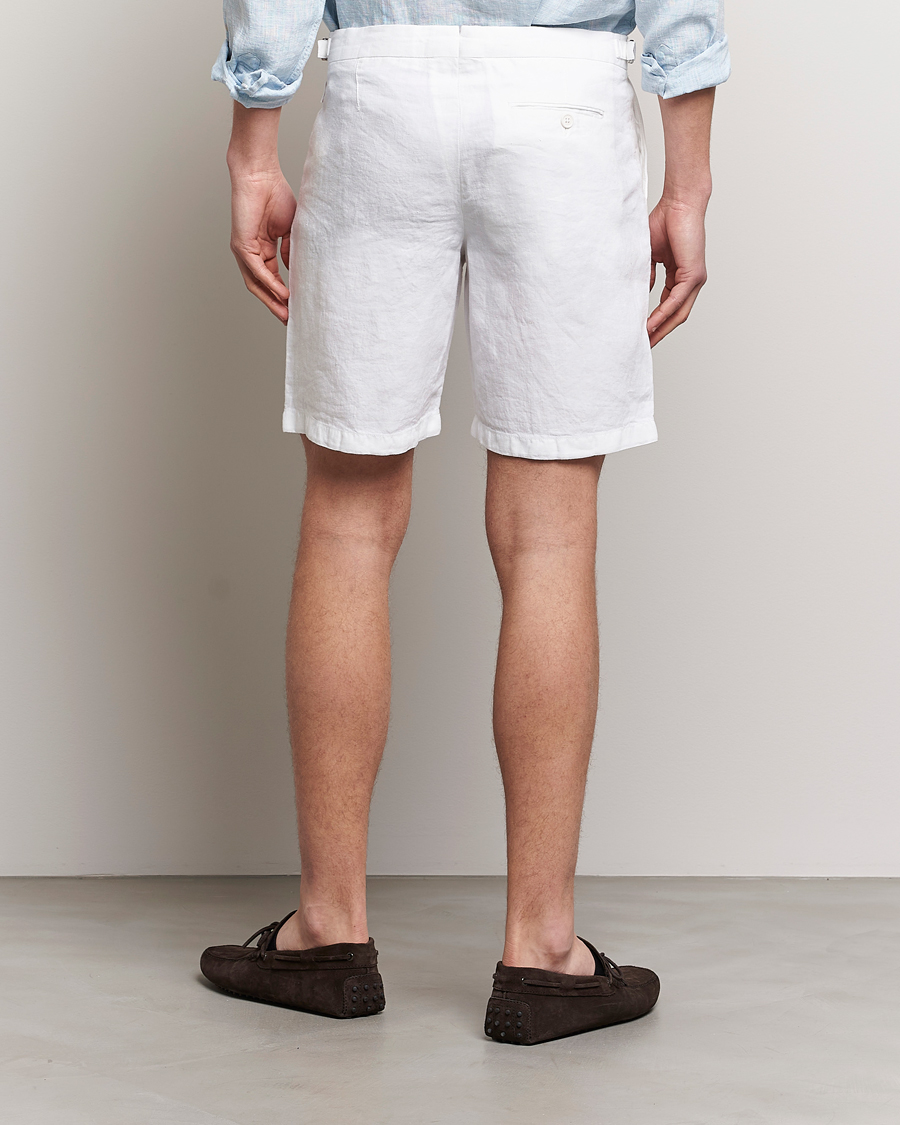 Herre | Shorts | Orlebar Brown | Norwich Linen Shorts White