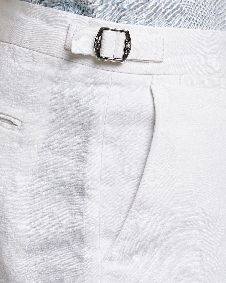 Herre | Shorts | Orlebar Brown | Norwich Linen Shorts White