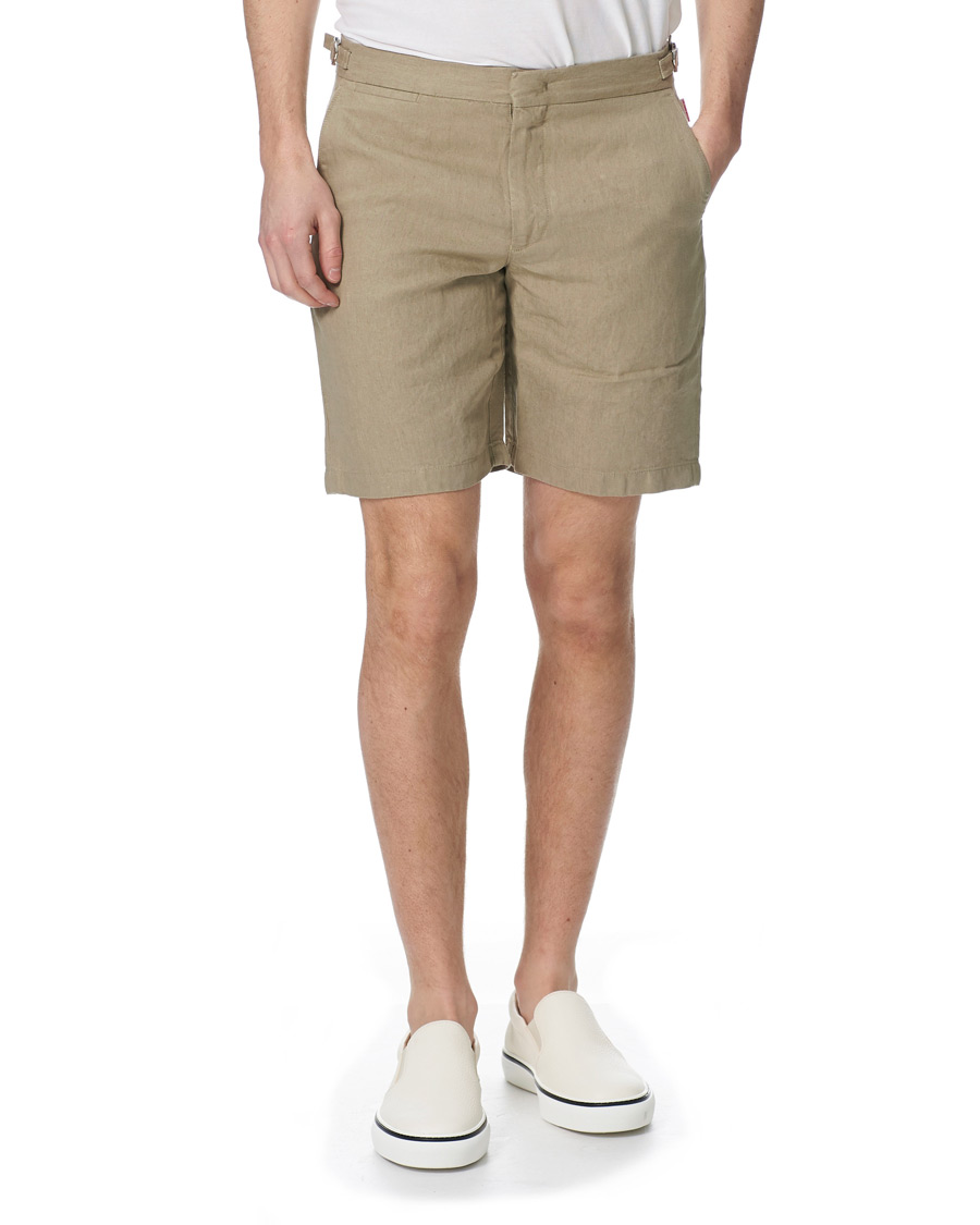 Herre | Shorts | Orlebar Brown | Norwich Linen Shorts Jetty