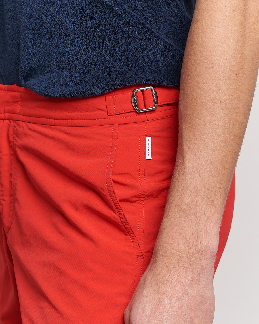 Herre | Badeshorts | Orlebar Brown | Bulldog II Medium Length Swim Shorts Rescue Red