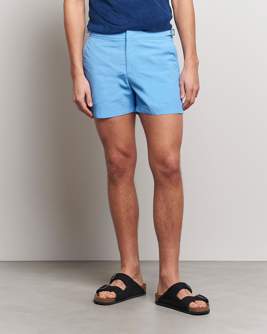 Herre | Dressede badeshorts | Orlebar Brown | Setter II Short Length Swim Shorts Riviera II