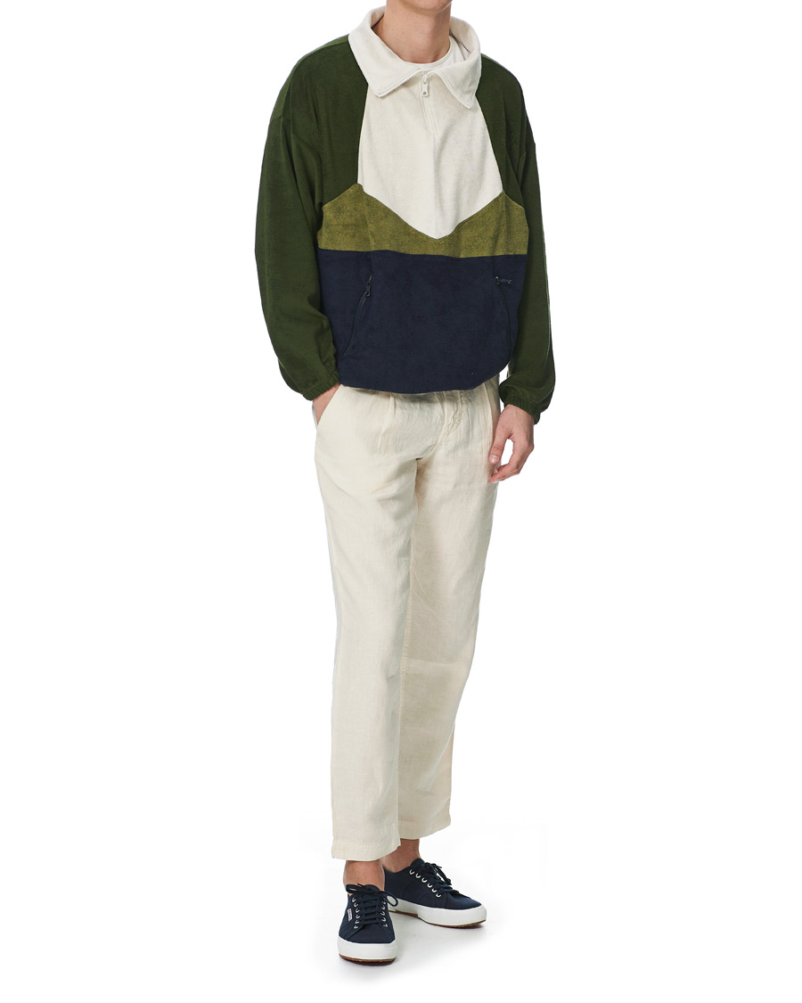 Herre | Gensere | Howlin' | Long Sleeve Terry Zip Sweat Dark Green