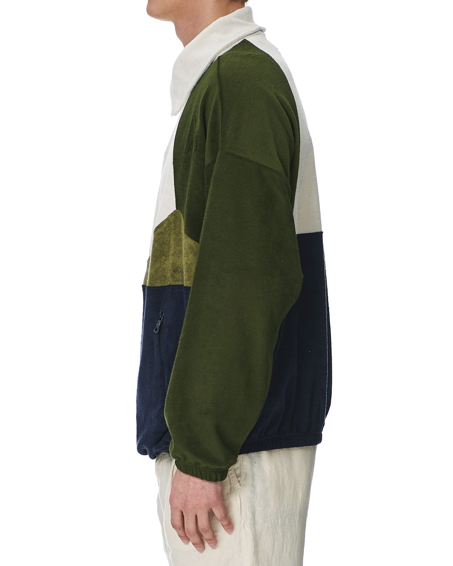 Herre | Gensere | Howlin' | Long Sleeve Terry Zip Sweat Dark Green