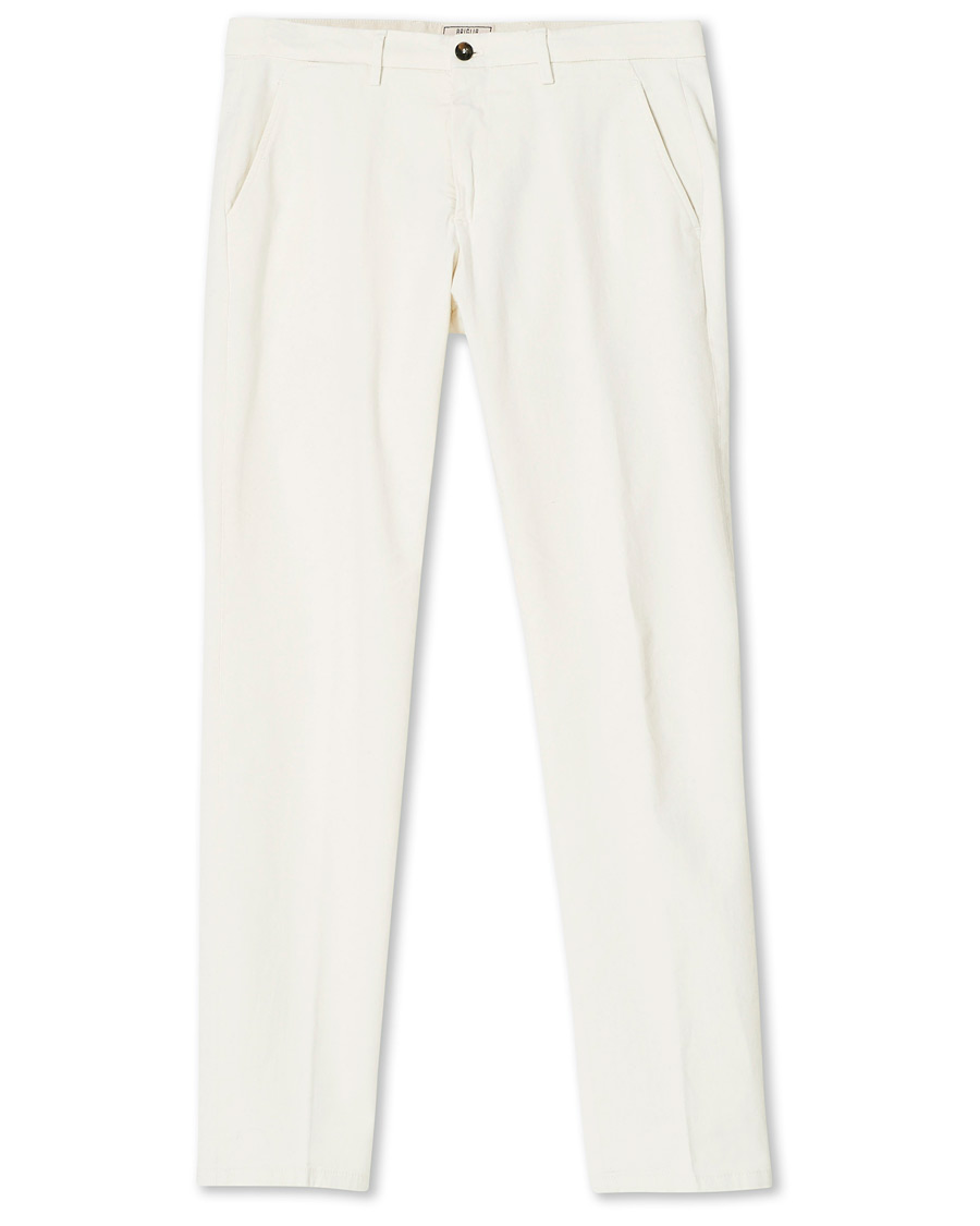 Herre | Bukser | Briglia 1949 | Slim Fit Cotton Chinos Cream