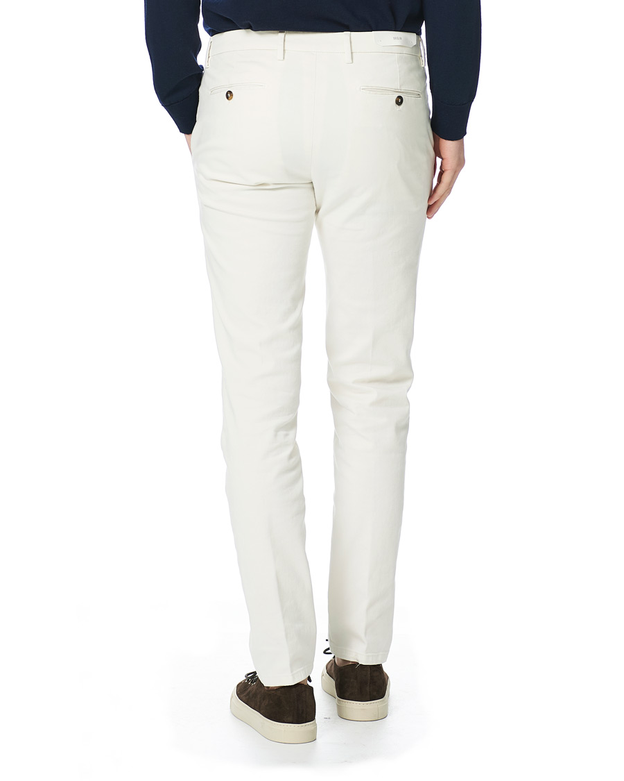 Herre | Bukser | Briglia 1949 | Slim Fit Cotton Chinos Cream