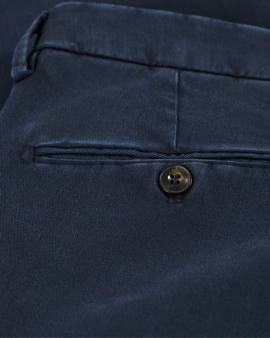 Herre | Bukser | Briglia 1949 | Slim Fit Cotton Chinos Navy