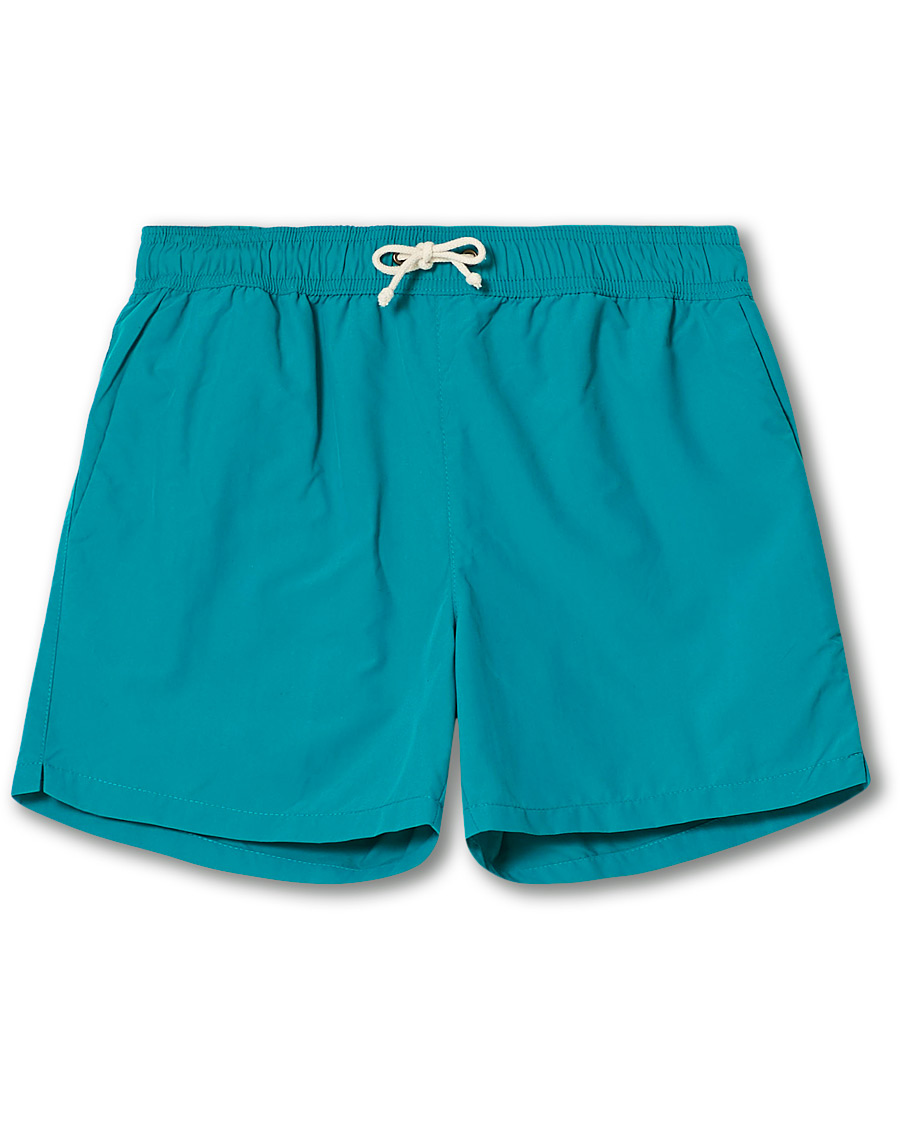 Herre | Badeshorts | Ripa Ripa | Plain Swim Shorts Aqua Blue