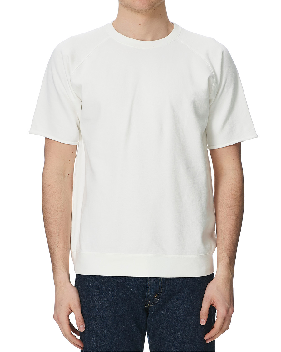 Herre | T-Shirts | BEAMS PLUS | Short Sleeve Dyed Tee Off White