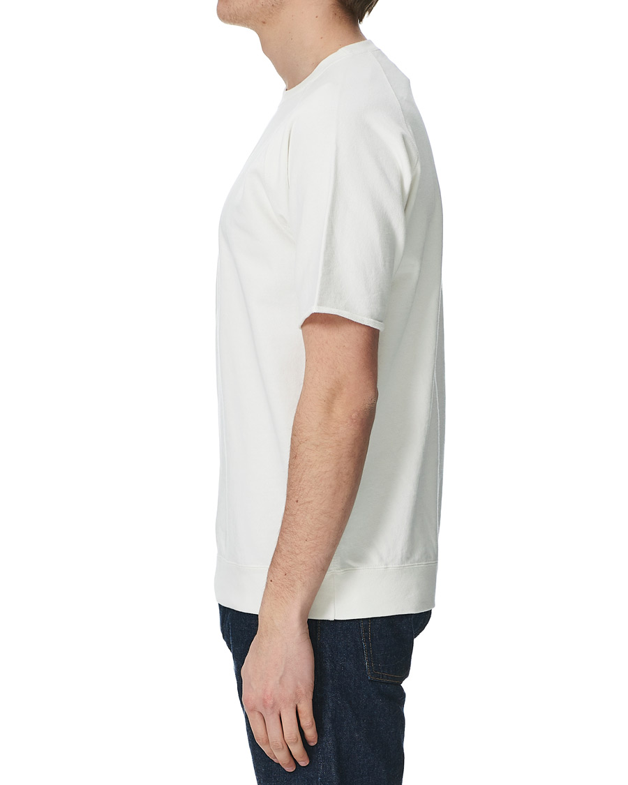 Herre | T-Shirts | BEAMS PLUS | Short Sleeve Dyed Tee Off White