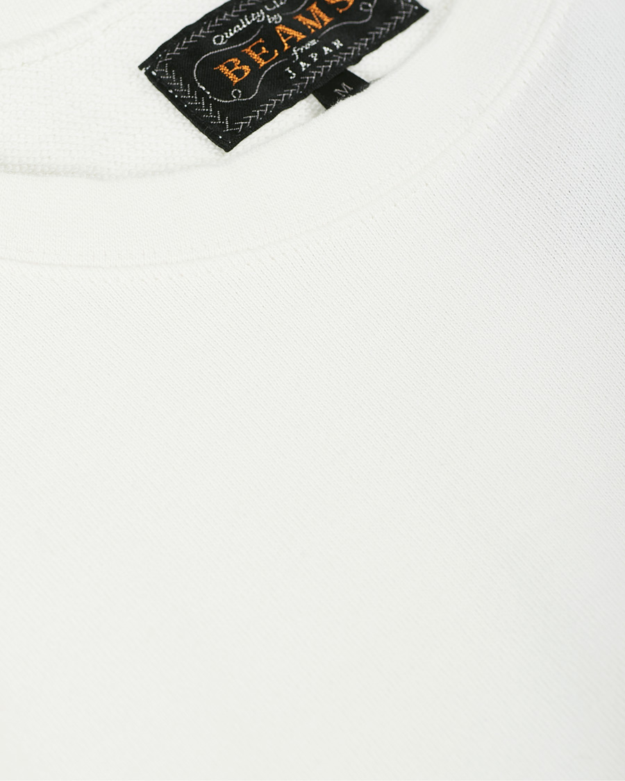 Herre | T-Shirts | BEAMS PLUS | Short Sleeve Dyed Tee Off White