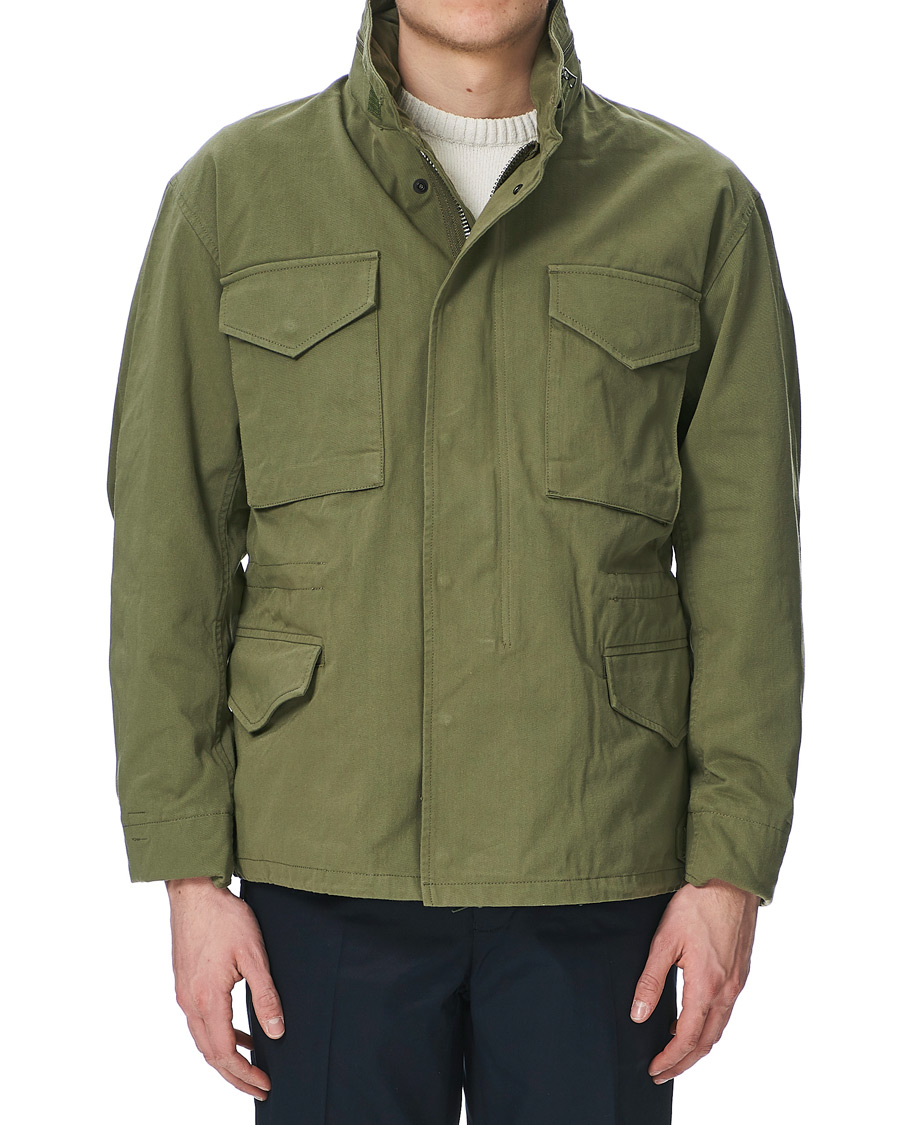 Herre | Jakker | BEAMS PLUS | M65 Twill Fieldjacket Olive
