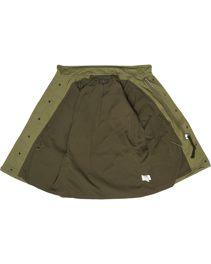 Herre | Jakker | BEAMS PLUS | M65 Twill Fieldjacket Olive