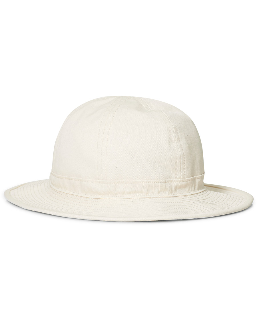 Herre | BEAMS PLUS Military Bucket Hat Ivory | BEAMS PLUS | Military Bucket Hat Ivory